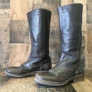 Fiorentini Baker Italy Classic Brown Campus Boots Womens EUR 35.5 US 5.5